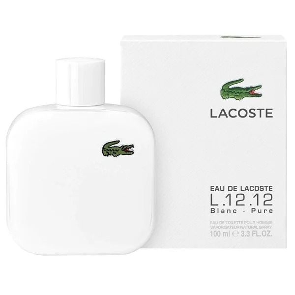 Lacoste Eau de Lacoste Blanc, Eau de Toilette for Men - 100ml